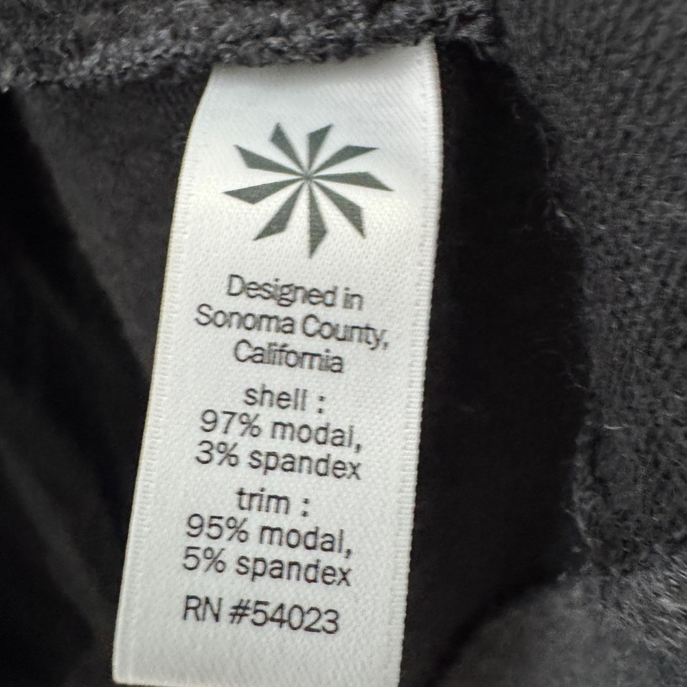 Athleta Dark Gray Studio Wrap Cardigan - Picture 4 of 6